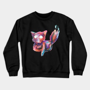ghost fox Crewneck Sweatshirt